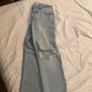 Abercrombie & Fitch The 90s Baggy Low rise Curve Love